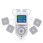 TENS & EMS Massage Device with 12 TENS Modes-Therapy Massager for Pain Muscle Back Neck Stress Sciatic Relief Muscle Nerve Stimulators