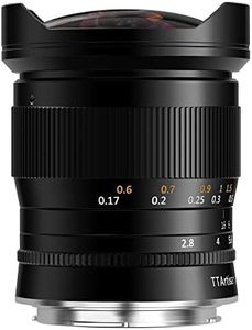 TTARTISAN 11mm F2.8 RF Fisheye Full Frame Ultra-Wide Manual Lens for Canon RF Mount EOS R RP R5 R5C R6 R6MarkII R3 R8 (RF Monut, Black)