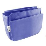 Periea ‘Tegan  ’ Small Handbag Organizer Insert or Make-up Bag – 5 Colours Available (Purple)