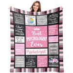 Psychologist Gifts, Therapist Gifts, Psychologist Gifts for Women, Mental Health Gifts, School Psychologist Gifts for Women, Psychology Graduation Gifts, Social Psychology Throw Blanket 60"*50 “