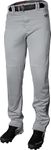 Rawlings Launch Series Game/Practice Baseball Pant, Adult, Piped, Full Length, Grey/Black, Small