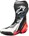 Alpinestars Unisex's Supertech R Motorradstiefel Ankle Boot, Black, 10.5 UK