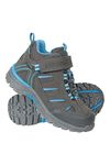 Mountain Warehouse Drift Junior Kids Hiking Boots - Waterproof Shoes Grey Kids Shoe Size 10 US