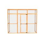 The Hutch Company 3 Sided Wingham Catio & Playpen – Outdoor Cat Enclosures, Shelves, Ramps & Accessories | Safe Outdoor Play for Cats 12 Different Sizes to suit all Homes (9ft│3ft│7.2ft)