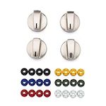 Smart Choice Range Knob Kit, Fits Most, Stainless Steel - KNOBKIT4S