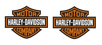 Harley Davidson Sticker Bike Tuning Sticker Pack of 2 Motorcycle Emblem Logo Chopper