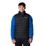 Columbia Men's Delta Ridge II Down Vest, Black, Medium