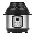 Instant Pot Duo Crisp + Air Fryer 11-in-1 Multicooker, 8L - Pressure Cooker, Air Fryer, Slow Cooker, Steamer, Sous Vide Machine, Dehydrator with Grill, Food Warmer & Baking Functions