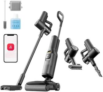 roborock F25 ACE Combo Wet Dry Vacuum Cleaner, 5-in-1 Cordless Vacuum for Multi-Surface, 20000Pa Suction, Vanquish Wet and Dry Messes, Self-Cleaning & Drying (with 100ml Cleaning Liquid)