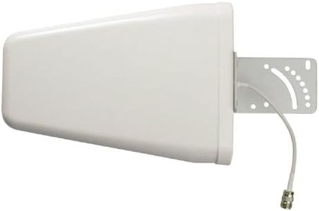 TECHTOO New Wide Band Directional Antenna 700-2700 MHz for Wilson Cellphone Amplifier/Cellular Signalbooster with N Female Connector Ends