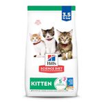 Hill's Science Diet Kitten Ocean Fish & Brown Rice Recipe Dry Cat Food, 3.5 lb. Bag