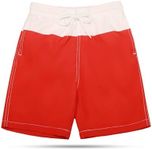 KAILUA SURF Boys Swim Trunks Boys Bathing Suit Quick Dry Boardshorts for Boys Sizes from 2T to 18/20, E28, 5-6 Years