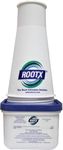 Root X - 2LB. JAR with Funnel/APPLICATOR Foaming Root Control for Sewer Lines and Septic Systems