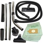 Vacspare for Numatic Henry Vacuum Cleaner Tool Kit with 3m Hose, Brushes & 10 Hoover Bags