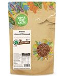 Wholefood Earth Brown Linseed/Flaxseed 2 kg | GMO Free | Natural | High Fibre | Source of Protein