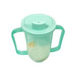 BBTISG Adult Sippy Cup, 350ml Two Handled Mug with Straw and Lid for Adults Feeding Cup Drinking Aid Adult Drinking Cup Sippy Cup for The Elderly, Maternity, and Patient (Style 3)