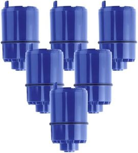 6 Pack Faucet Water Filter Replacement fit for Pur water faucet, Compatible with All Pur Faucet Mount Filtration Systems LUXRILIX