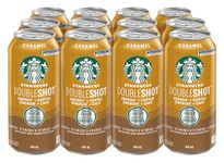 Starbucks Double Shot Coffee Drink Caramel 12x444 ML