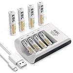 EBL AAA Rechargeable Batteries 1100