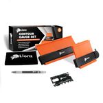 Lionz Contour Gauge Shape and Outline Tool 2 Wide Super Gauge 10" and 5" for Copying Angles and Odd Shapes. Gifts for Men, Handyman, DIY, Woodwork, and Construction