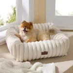 Bedsure Cute Dog Bed for Small Medi