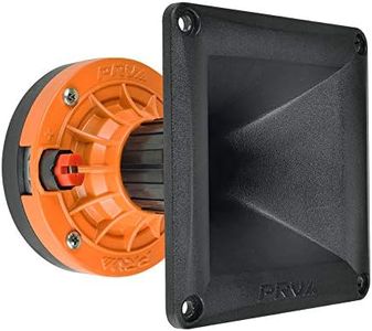 PRV AUDIO WG270Ph Horn Driver - 1" Exit Phenolic Compression Driver 150 Watts Max Power 8 Ohm 106.5 dB 75 Watts RMS with Compact 60° x 60° Exponential Horn for Car Audio
