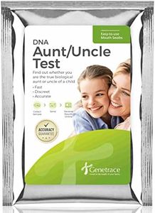 Genetrace DNA Aunt/Uncle Test - at-Home Collection Kit for Avuncular Testing - Lab Fees & Shipping Included - Results in 1-2 Days