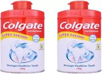 Colgate Toothpowder - with Calcium and Minerals (Anti-cavity) (100gm X 2N) Toothpaste (100 g, Pack of 2)