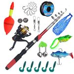 Yolo Tackles Fishing Rod,Reel, Including All Type Fishing Accessories Combo Multicolor Fishing Rod
