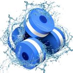 bintiva Aqua Dumbbell Set - Provides Resistance for Water Aerobics Fitness and Pool Exercises - 1 Pair - 3