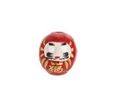 Tierra Zen Daruma, Paper, red, 6,5 cm