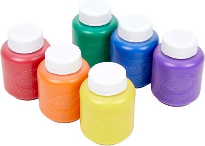 Crayola Washable Project Paint Set – 6 Colors, Kids Art Supplies