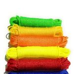 Royal Nylon Rope (4mm Thickness, 10meters Length) for Drying Clothes, Indoor & Outdoor use, Picnic, Must Have in car (2 Rolls x 10 Meters Each)