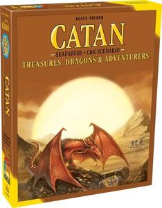 Catan | Catan Treasures, Dragons, & Adventurers Seafarers + C&K Scenario, Various, CN3174