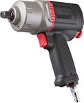 VIGOR V3653 1/2-Inch Impact Wrench with One-Hand Reversing Switch - Multi-Colour