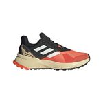 adidas Mens Terrex Soulstride Trail Running,Impact Orange/White/Black,10