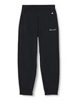 Champion Men's Eco Future Recycled Full Stretch Woven Elastic Cuff Sweatpants, Black, M