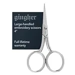 Gingher 4 Inch Large Handle Embroid