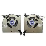 Landalanya New Compatible CPU+ GPU Cooling Fan for Lenovo Legion 5i Legion 5 15IMH05H Y7000P R7000 2020H Y550-15E FM9H DFS5M325063B1C DC28000FAF0 FCC2 FM9J DFS5K323161A1C 5F10S13914 DC5V 0.5A
