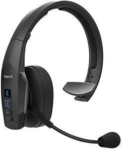 BlueParrott B450-XT Noise Cancelling Bluetooth Headset – Updated Design with Industry Leading Sound & Improved Comfort, Up to 24 Hours of Talk Time, IP54-Rated Wireless Headset,Black