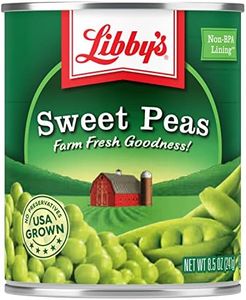 Libby's Sweet Peas | Deliciously Sweet & Nutty Flavor | Tender & Succulent | Creamy Smooth | Grown & Made in the USA |8.5 oz (Pack of 12)