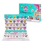 Mini Brands Disney Minis by ZURU Limited Edition Advent Calendar with 4 Exclusive Minis, Mystery Collectibles Toys Comes with 24 Minis