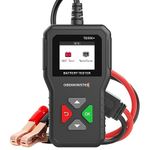 【Pro】Car Battery Tester 6V 12V 24V 100-2000 CCA Voltage Tester 2Ah-220Ah Internal Resistance Tester Accurate Digital Auto Battery Analyzer for Cars Trucks SUV ATV Boats Motorcycles Vehicle