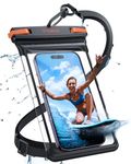 TORRAS IPX8 Waterproof Phone Pouch with Lanyard [Underwater Screen Touchable] Waterproof Phone Case for Swimming [Ultra Clear Shooting] Dry Bag for iPhone 15 Pro Max 14 13 12 Galaxy S24 Ultra S23 8.0"