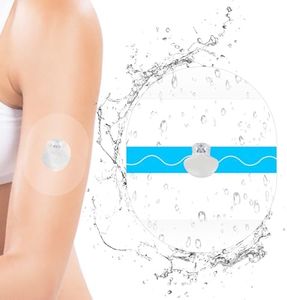 CGM Sensor Patches for Guardian Sensor (25Pcs), Waterproof Guardian 3/4 Sensor Cover Patch for 7 Days, Easy to Use Pre-Cut Adhesive Tape, Continuous Glucose Monitor Protection, No Hole in The Center