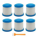 Lemige 6 Packs VPF20 Replacement Filters for Black and Decker Smartech Pet Lithium 2-in-1 Cordless Stick Vacuum