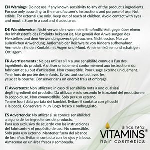 VITAMINS Hair Serum – Keratin Anti-Frizz Treatment with Biotin & Collagen