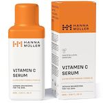 15% Vitamin C Serum for Face - Organic Vit C Serum w/Ferulic Acid, Aloe Vera, Vitamin E - Face Serum for Women & Men, Brightening, Anti Aging, Wrinkles, Fine Lines & Dark Spots