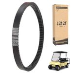 10L0L Golf Cart Clutch Drive Belt for Club Car DS & Precedent Carryall (Years 1988-1991) Gas Models,OEM 1017188,1014081