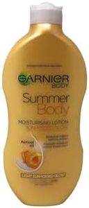 Garnier Summer Body Gradual Tan Moisturiser Light, For A Radiant Sun Kissed Glow, Suitable For Face & Body, 24 Hour Hydration & A Natural Even Tan, Fast Absorption, Vegan Formula, 400ml